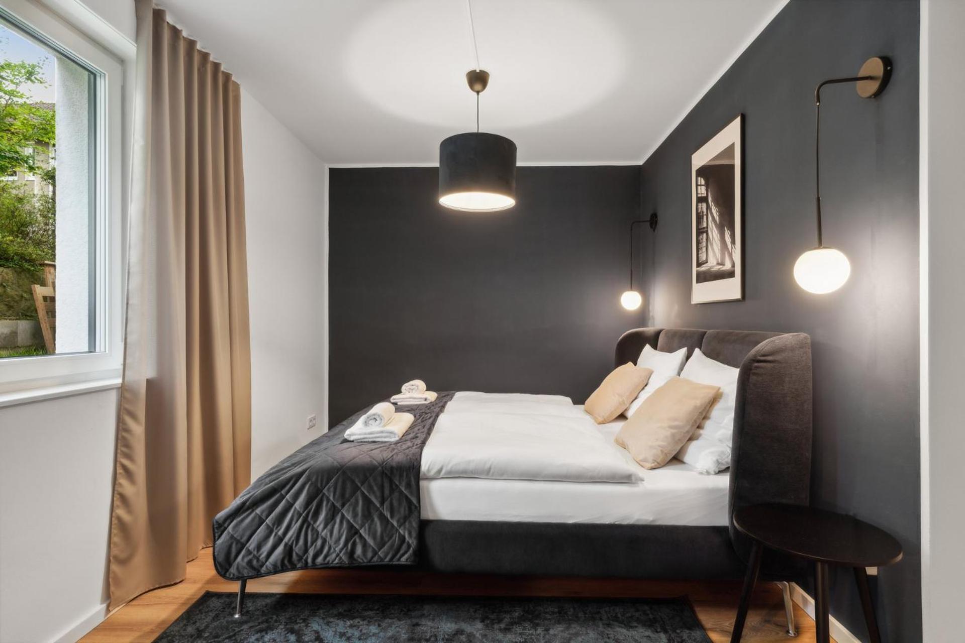 Zwei Apartments Fuer Bis Zu 8 Personen Zentral, Modern, Mit Terrasse & Balkon Bielefeld Exterior foto